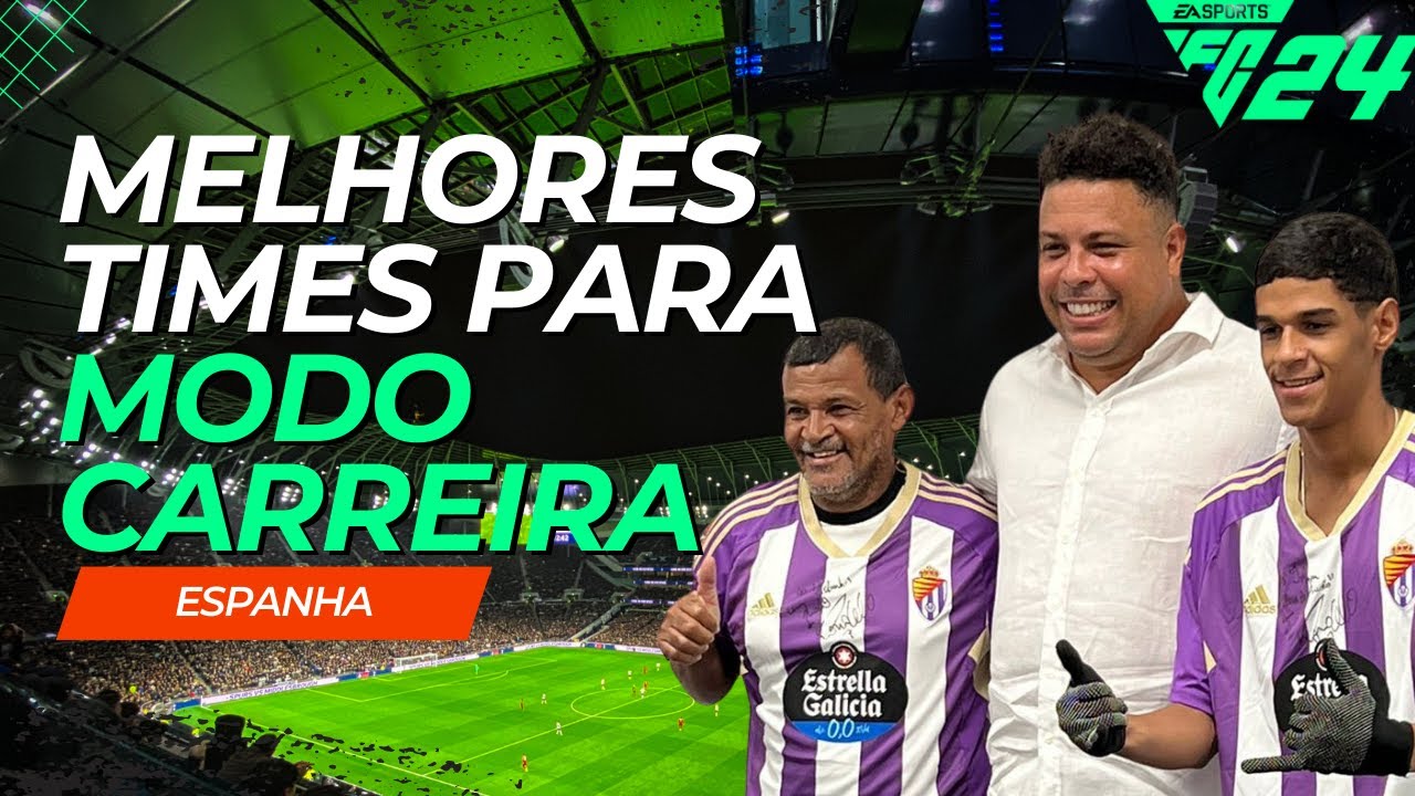 TIMES para Modo Carreira na ESPANHA 🇪🇸 | EA FC 24