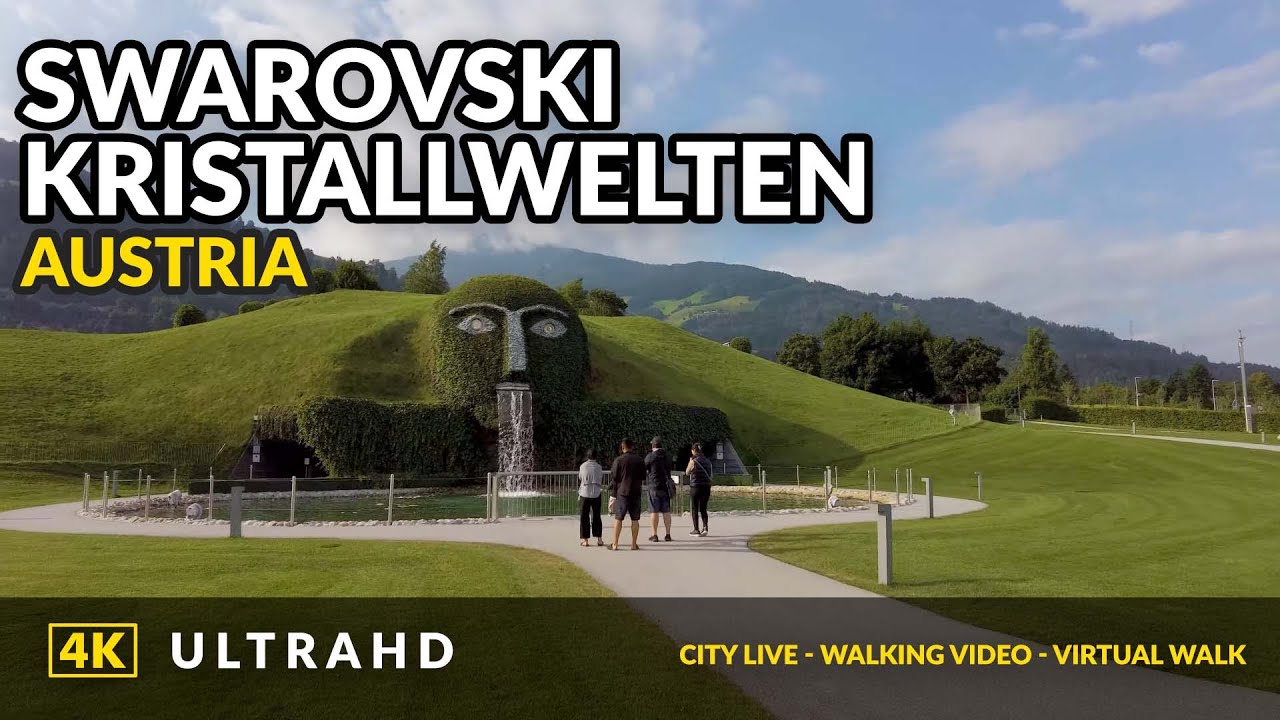 Swarovski Kristallwelten ❤️ Crystal World, Wattens, Инсбрук, Австрия 4K UHD