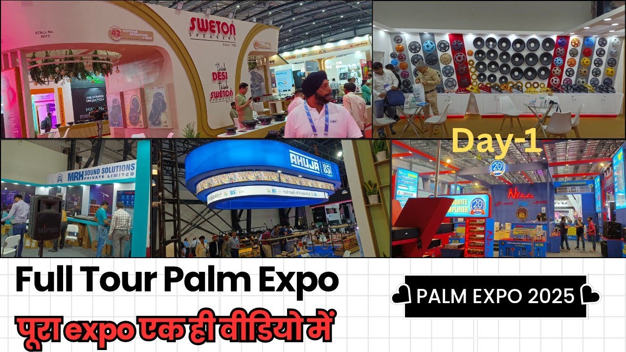 Palm Expo Mumbai 2025 All Stall visit Tour || Dj Expo 2025 | Team Pahadi Star