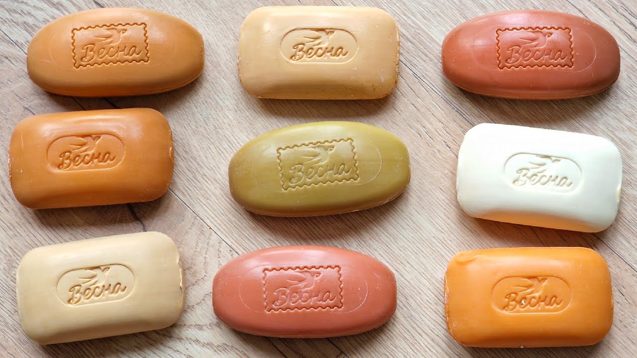 ASMR SOAP. ❤️❤️Резка сухого мыла. Satisfying video❤️❤️