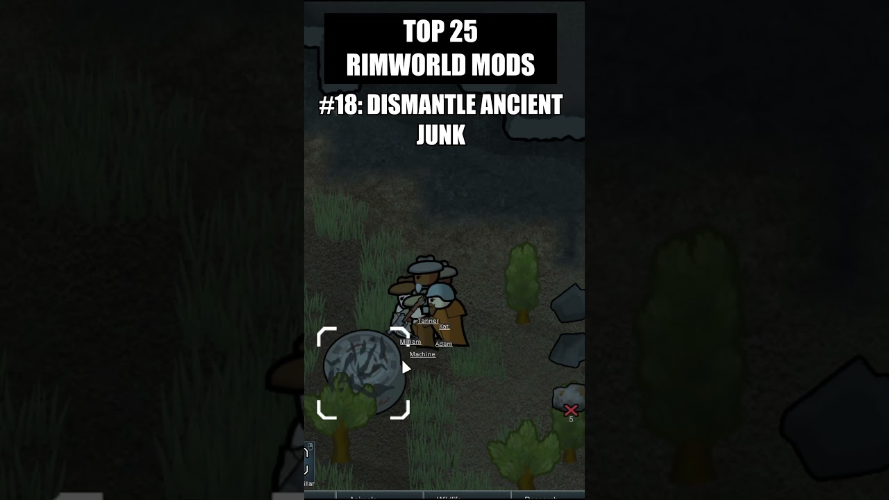 [Top 25 RimWorld Mods] #18: Dismantle Ancient Junk #RimWorld #Mods #Guides
