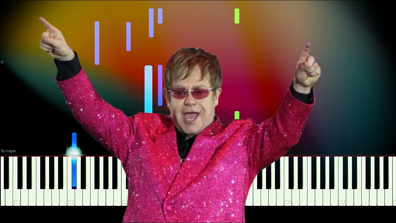 Elton John - Sacrifice Piano Tutorial