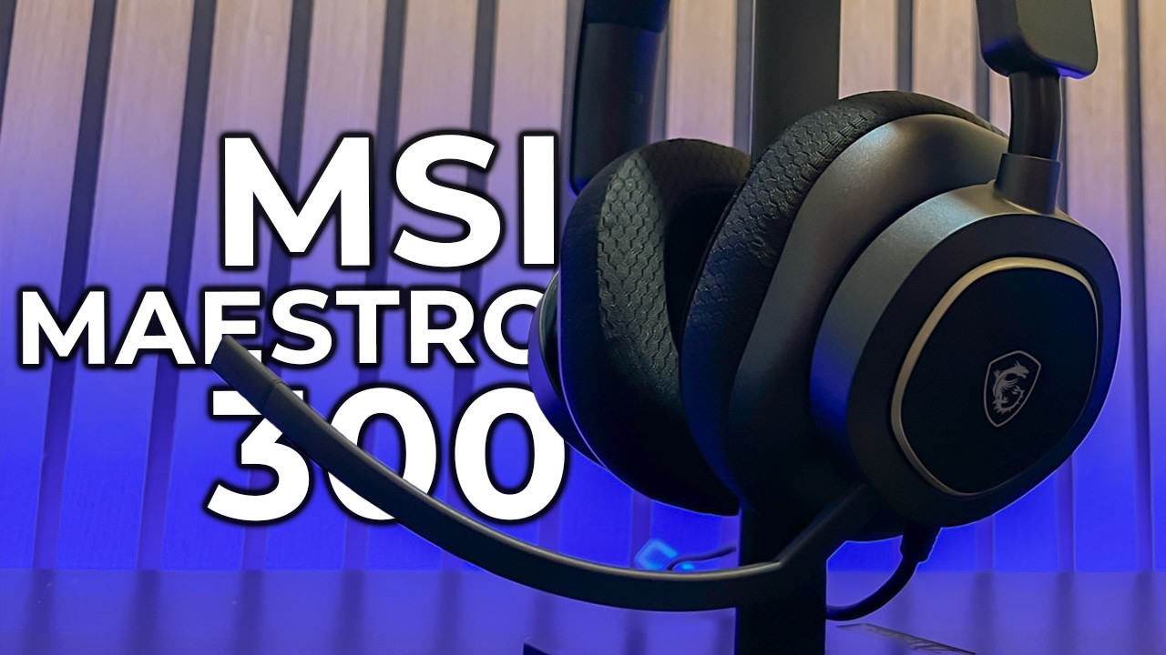 MSI представляет новую игровую гарнитуру начального уровня