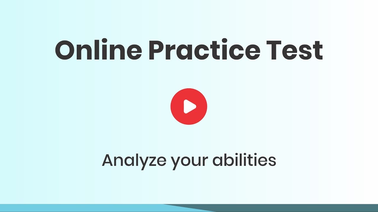 Online Practice Test