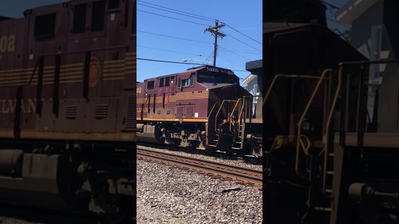 NS #8102 Pennsylvania heritage pays a visit to Glendale, Oh!
