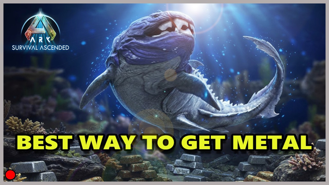 ARK ASCENDED | Best way to get Metal (is Do it)