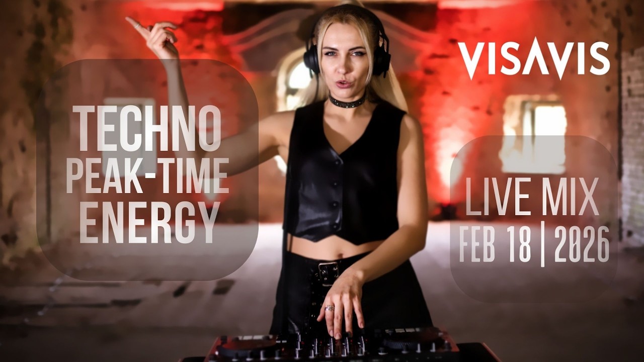 Techno (Peak-Time • Festive) Live DJ Set | Visavis DJ | Feb 18 2026