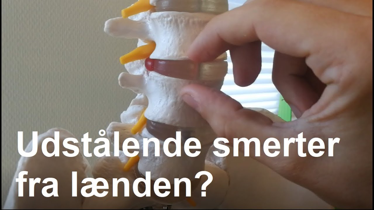 Øvelse til discus eller nervesmerter i lænden