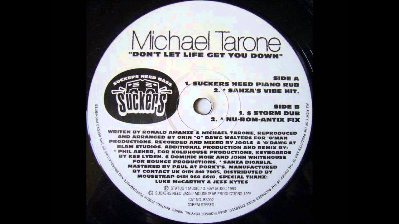 Michael Tarone - Don't Let life Get you Down (Nu-Rom-Antix Fix)