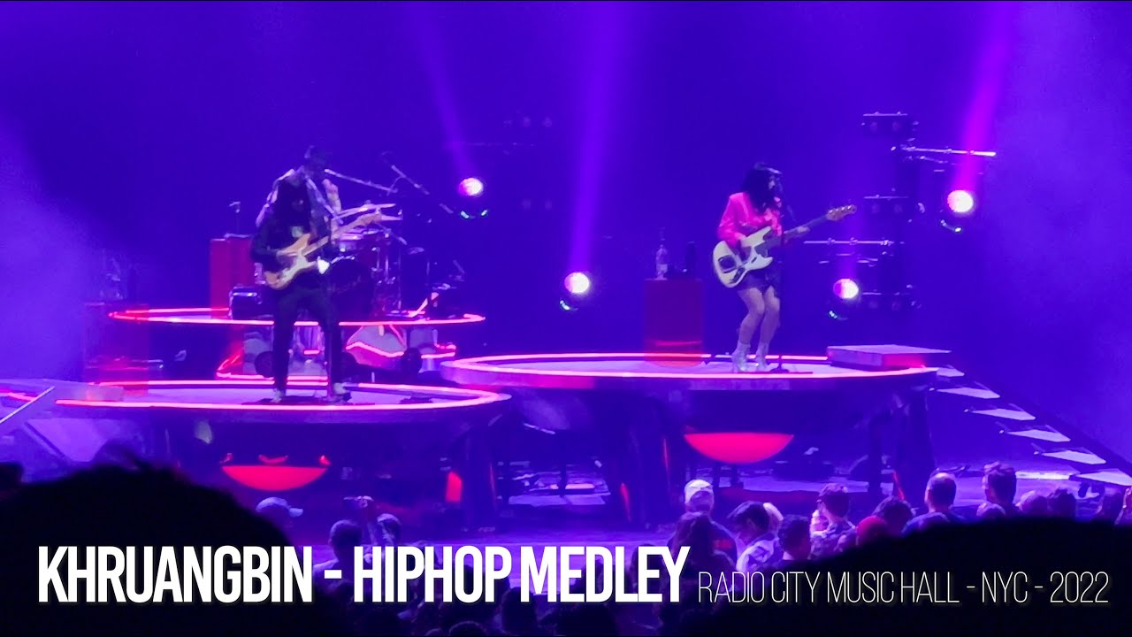 Khruangbin - Hip Hop Medley - Radio City Music Hall - 2022 - March 10 - GHG