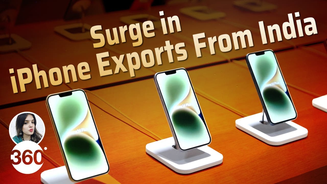 Massive Surge in iPhone Exports From India: Watch to Know More