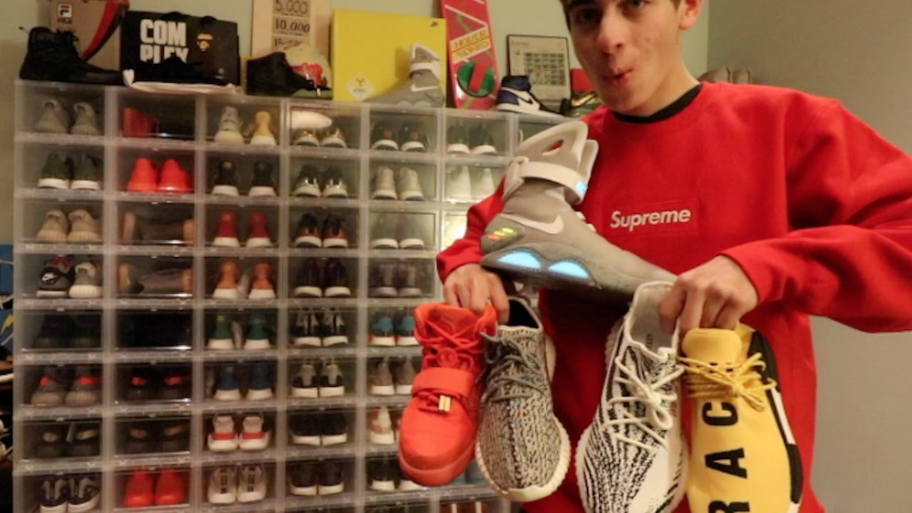 MY ENTIRE SNEAKER COLLECTION!!!! **SO MUCH HEAT**