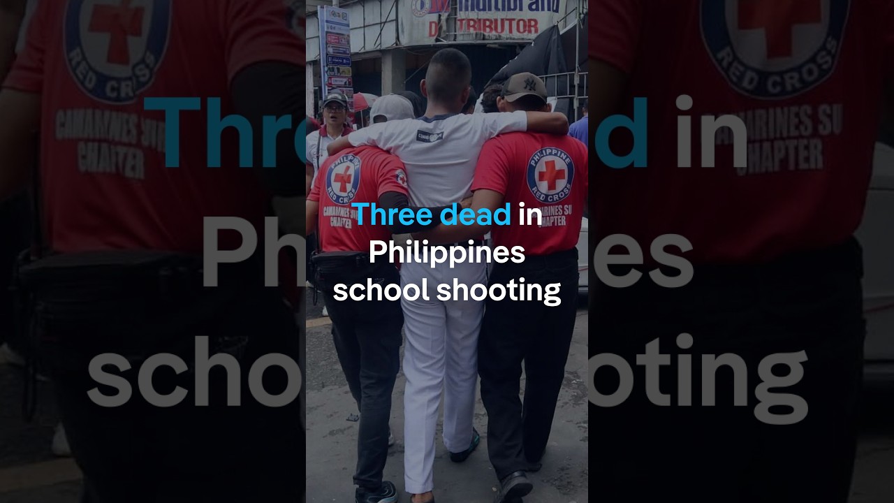 Shooting at high school in the Philippines kills at least three young people | DW News