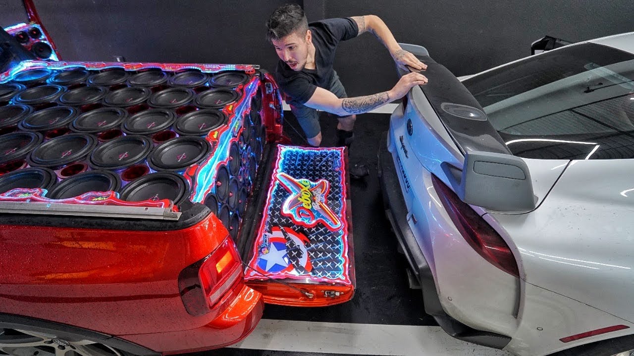 O SOM DESSA SAVEIRO CONSEGUIU TREMER O AERO DO SUPRA * 100MIL DE SOM*