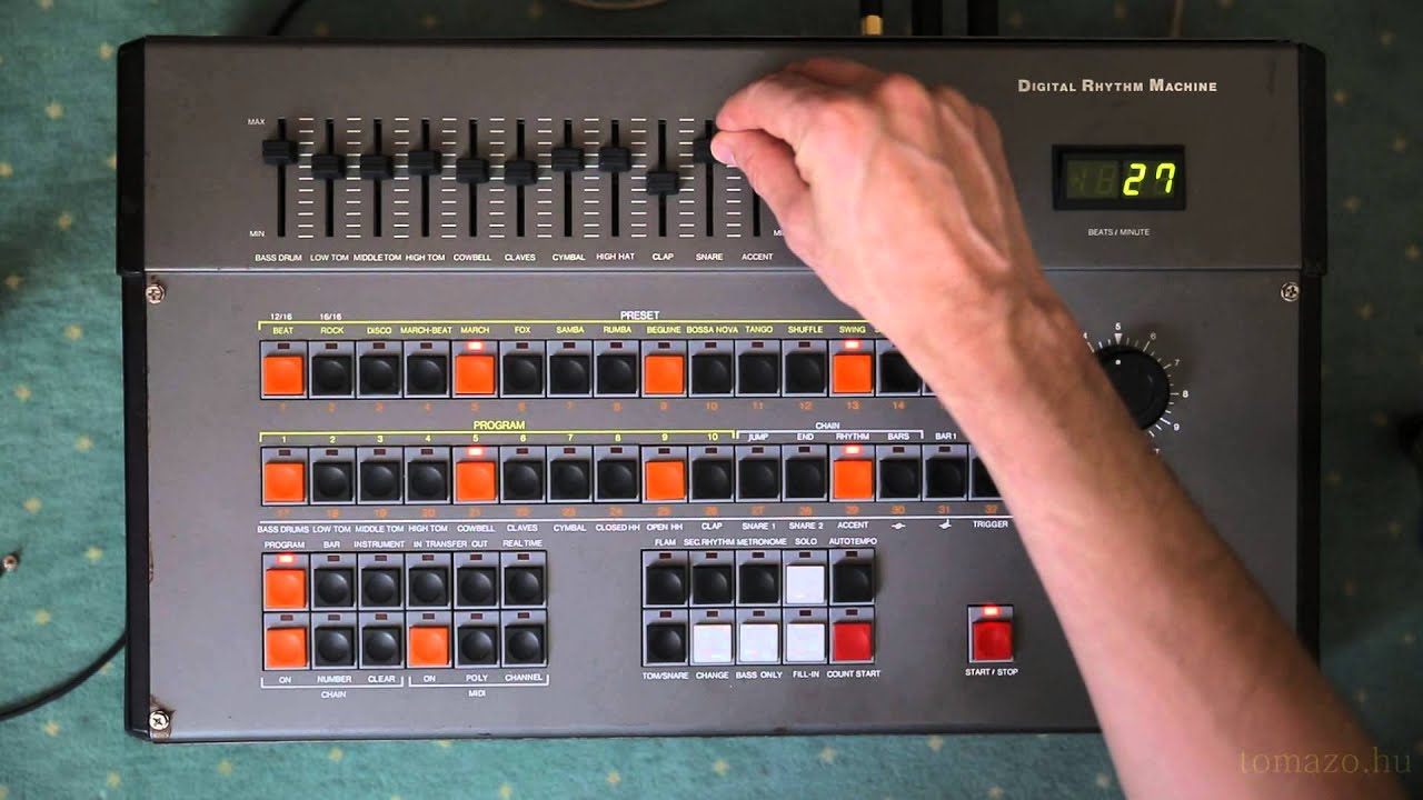 Vermona DRM Vintage Digital Rhythm Machine - Highest Quality - Presets and programming