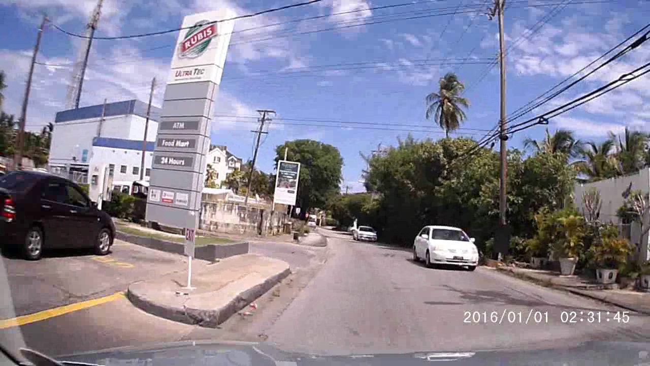 Driving in Barbados - Speightstown To Bridgetown July 2017