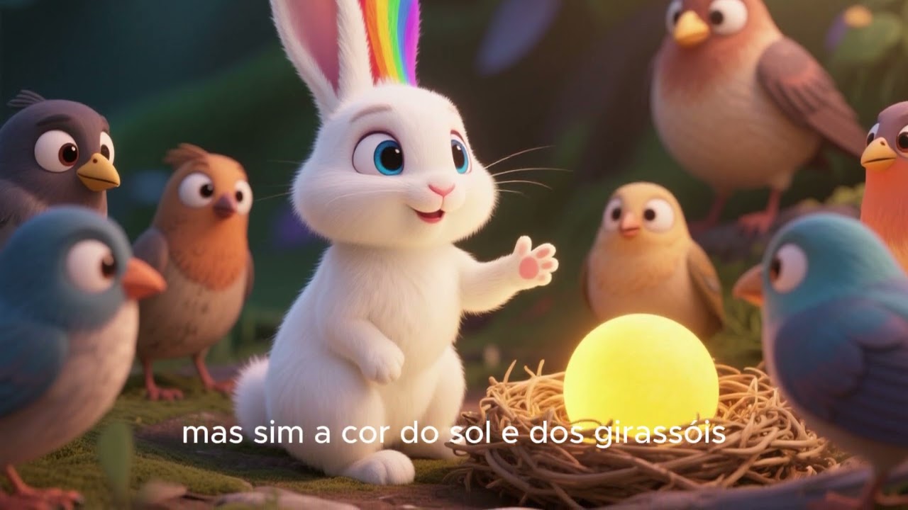 O Coelho e o Arco Íris Perdido #infantil