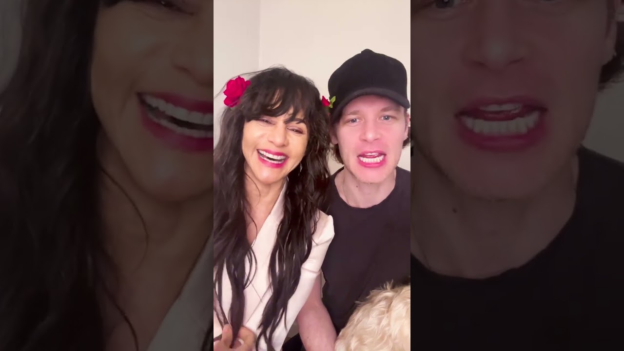 Joseph Morgan and Persia White on Instagram live [31.03.25]