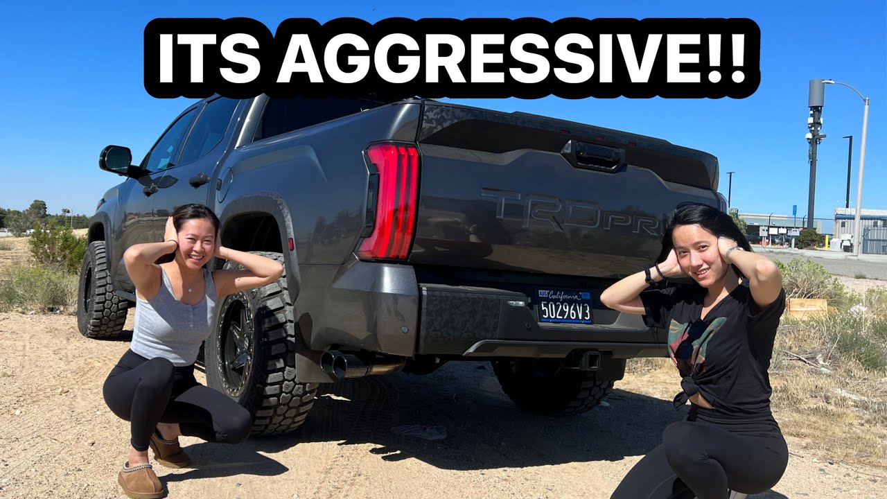 CARVEN EXHAUST On My Tundra TRD PRO!!