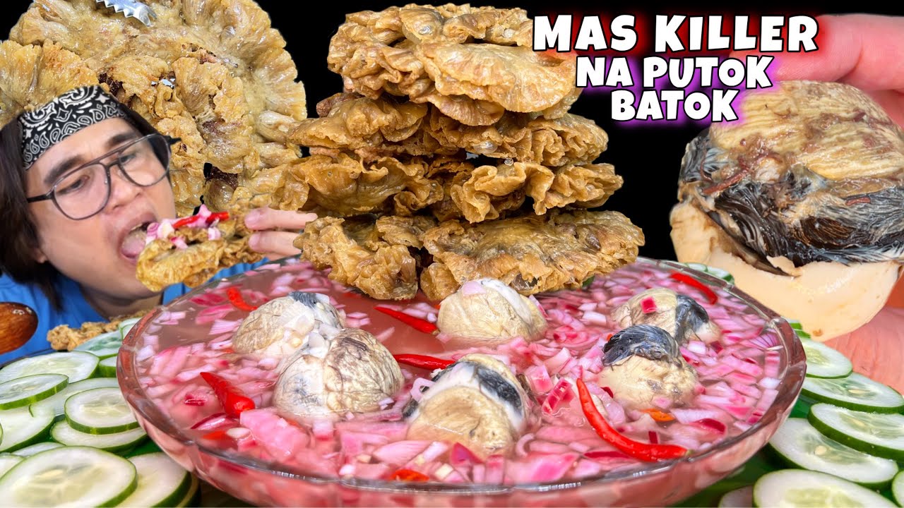 MAS KILLER NA PUTOK BATOK! CHICHARON BULAKLAK & BALUT MUKBANG PINOY MUKBANG