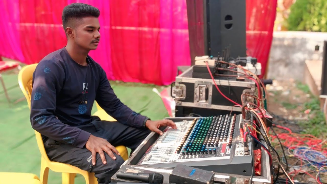 Stage Sound Left School Anual Day 