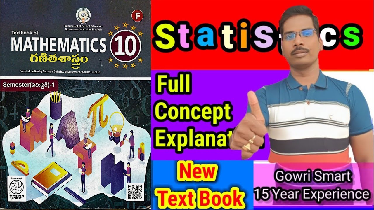 10th Class Maths New Syllabus|| Chapter-13|| Statistics Full Concept|| Must Watch Video || #viral