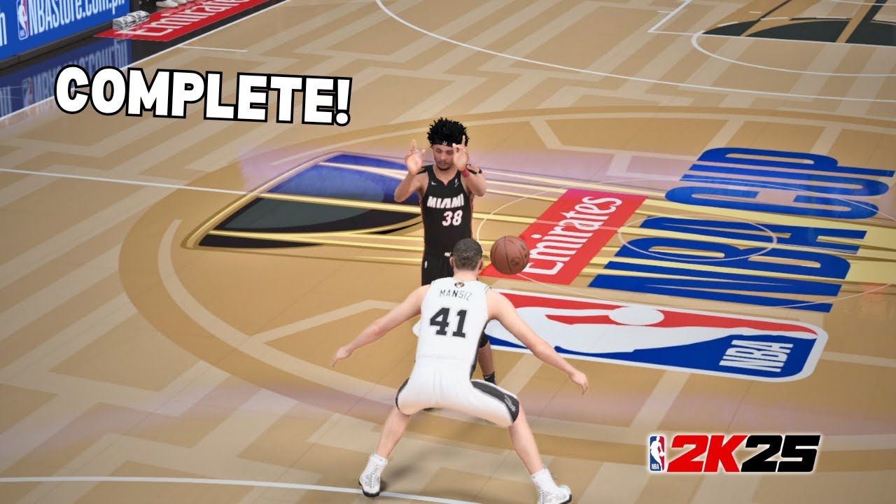 NBA CUP CHAMPIONS! 🏆 1st Half Goal COMPLETE! | NBA 2K25 MyCareer