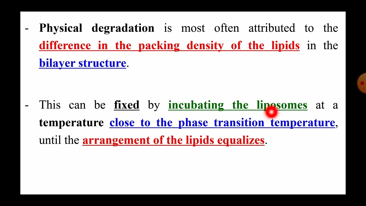 Lecture 5 / Advanced Pharmaceutics