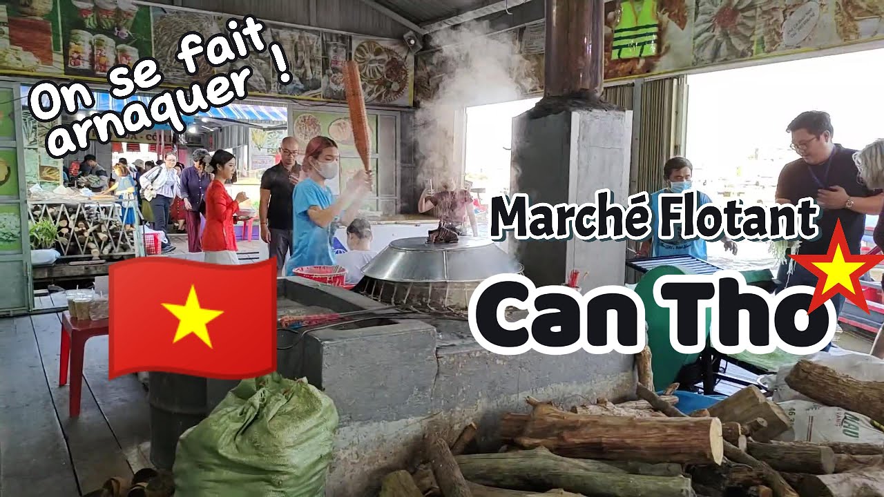 Le célèbre marché flottant de Cần Thơ 🇻🇳 (On s'est fait un peu arnaqué 😅)