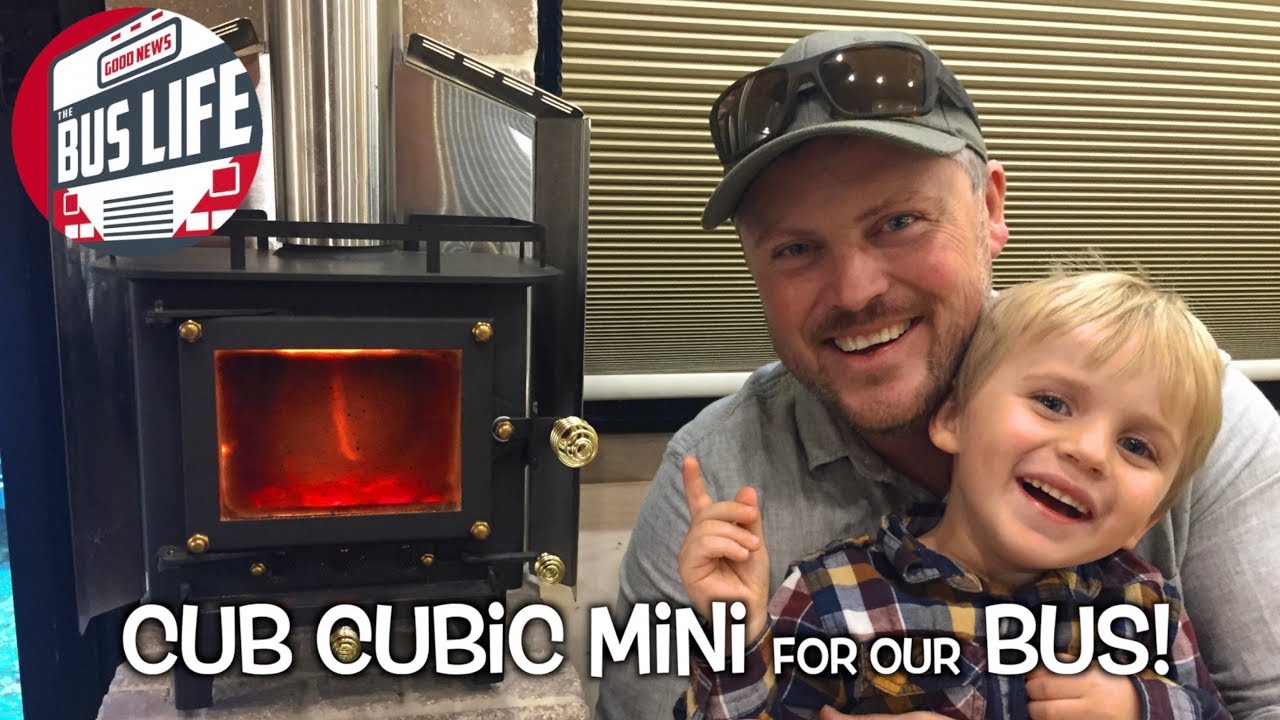 Heating our Bus Conversion with a Wood Stove | The Bus Life