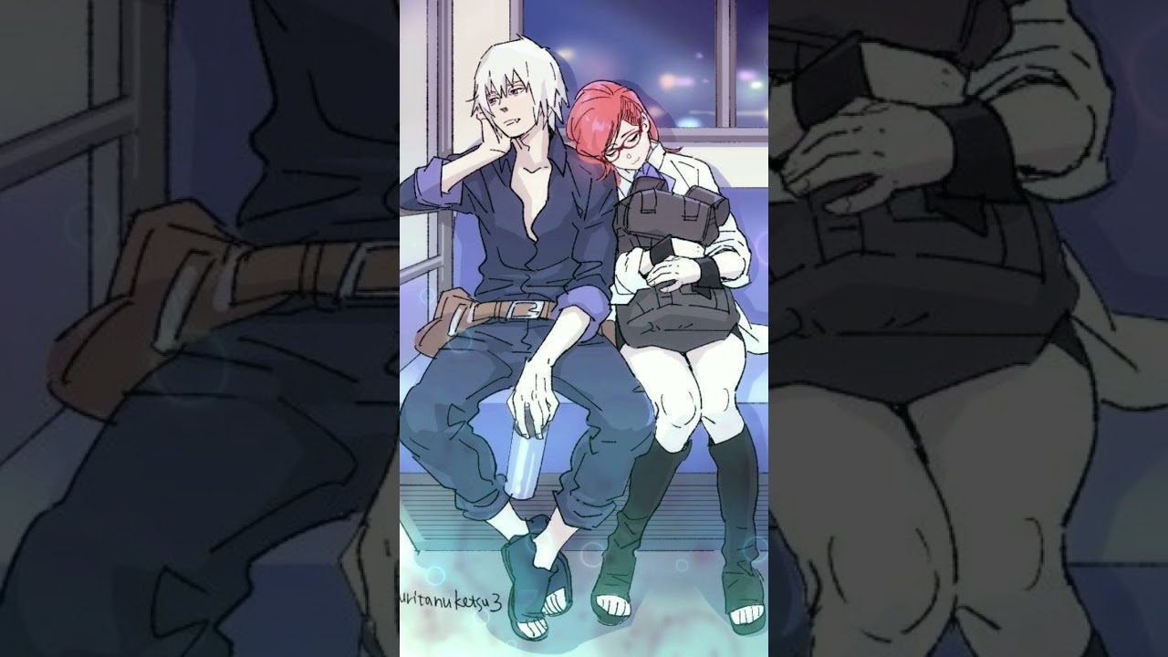 Karin and Suigetsu 😍😍🥰 #karin  #uzumaki #suigetsu #love