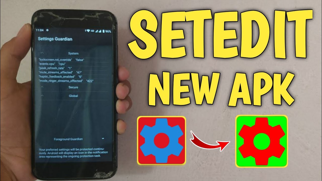 SETEDIT PRO APK | OVERCLOCK PERFORMANCE - NO ROOT