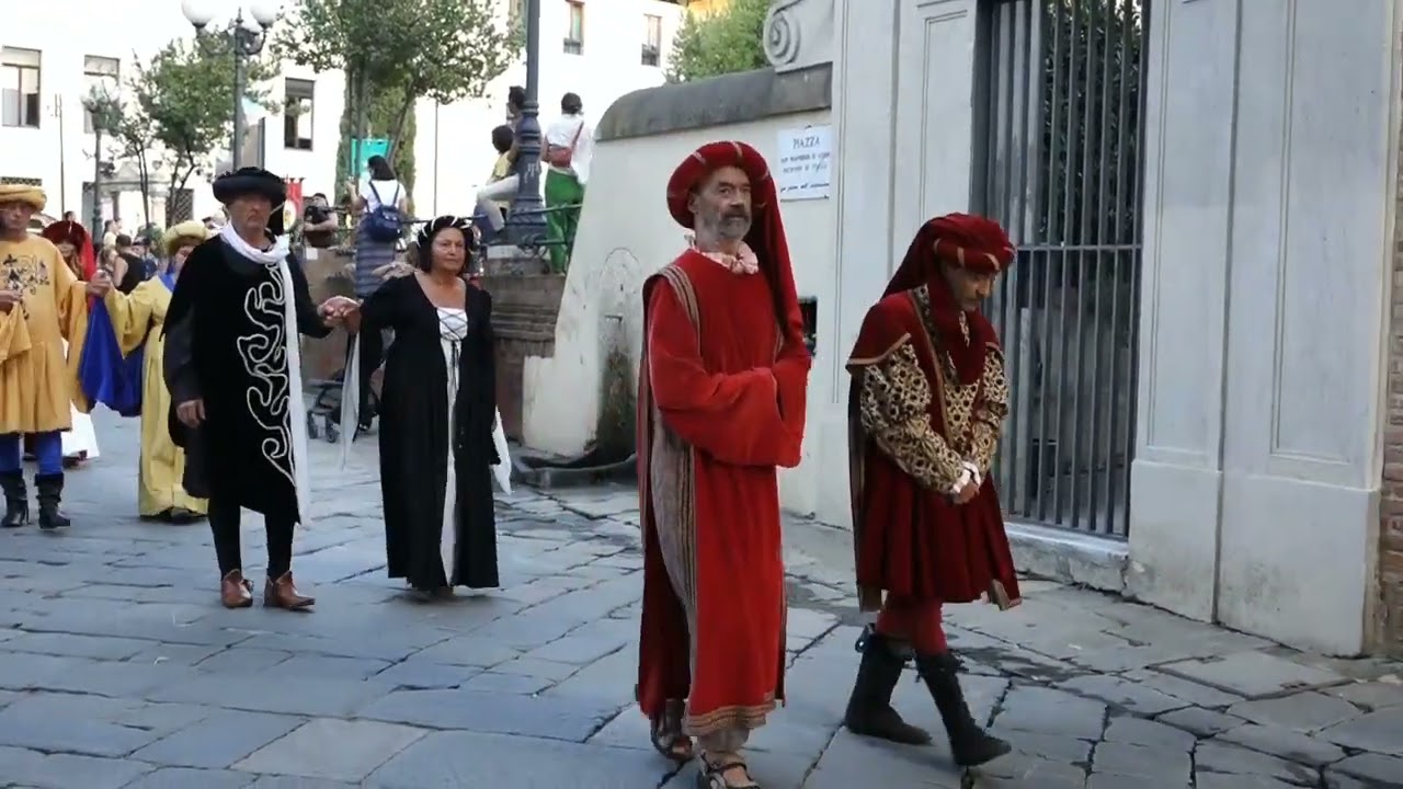 16 set 2022 Grosseto sfilata cortei storici provinciali