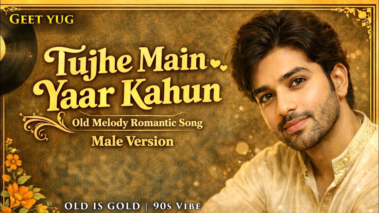 Tujhe Main Yaar kahun 90s hindi song | Retro Vibe Purane gaane 