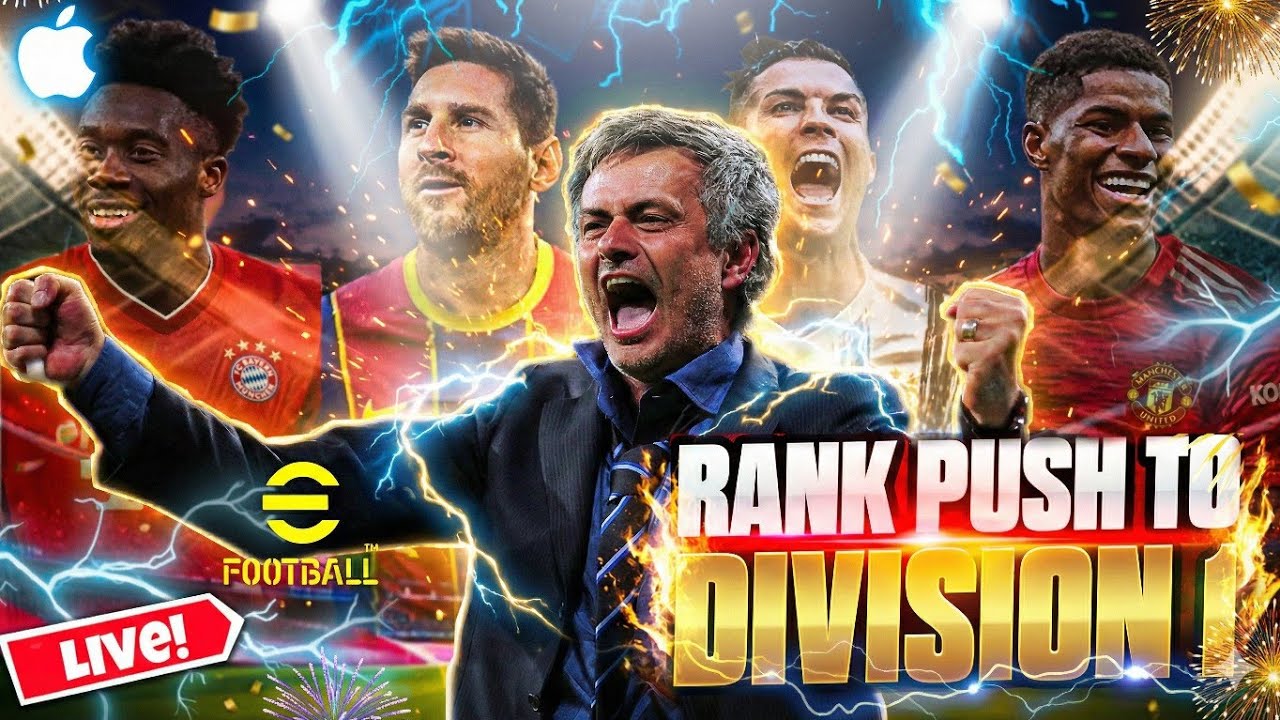 Efootball division 1 rank push 🔥 #efootball #efootballmalayalam  #shortslive