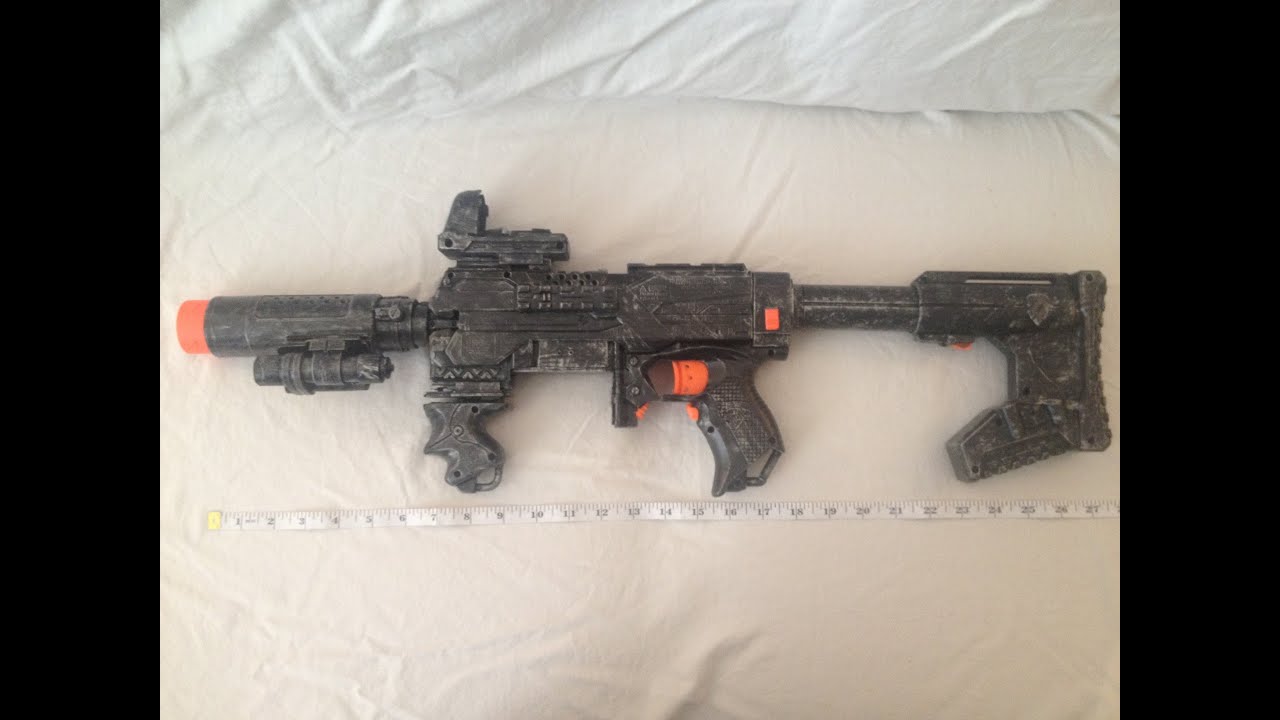 Halo 3 ODST Nerf SMG WIP