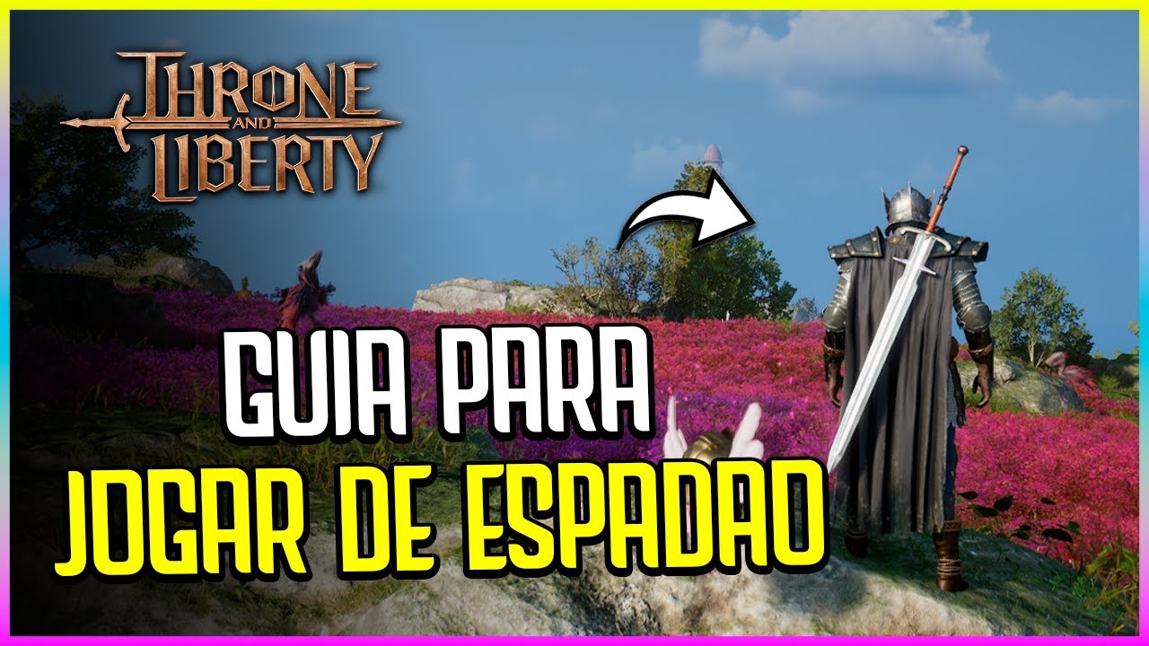 MELHORES ARMAS/COMBINAÇÕES PARA JOGAR DE ESPADÃO MONTANTE NO THRONE AND LIBERTY!! GUIA DE CLASSES