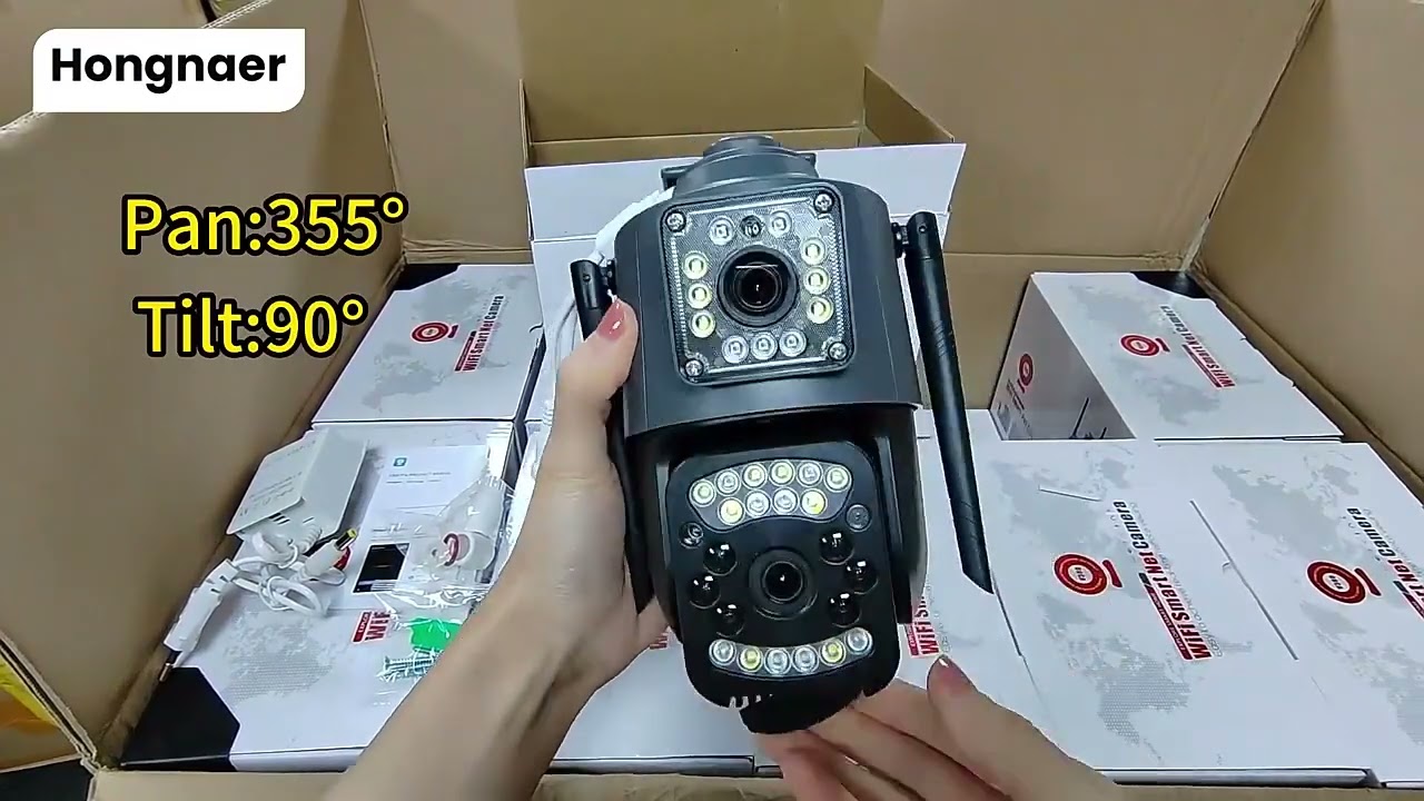 ZEWNĘTRZNA KAMERA 4G KARTA SIM FULL HD DWA OBIEKTYWY 8MP APLIKACJA PL