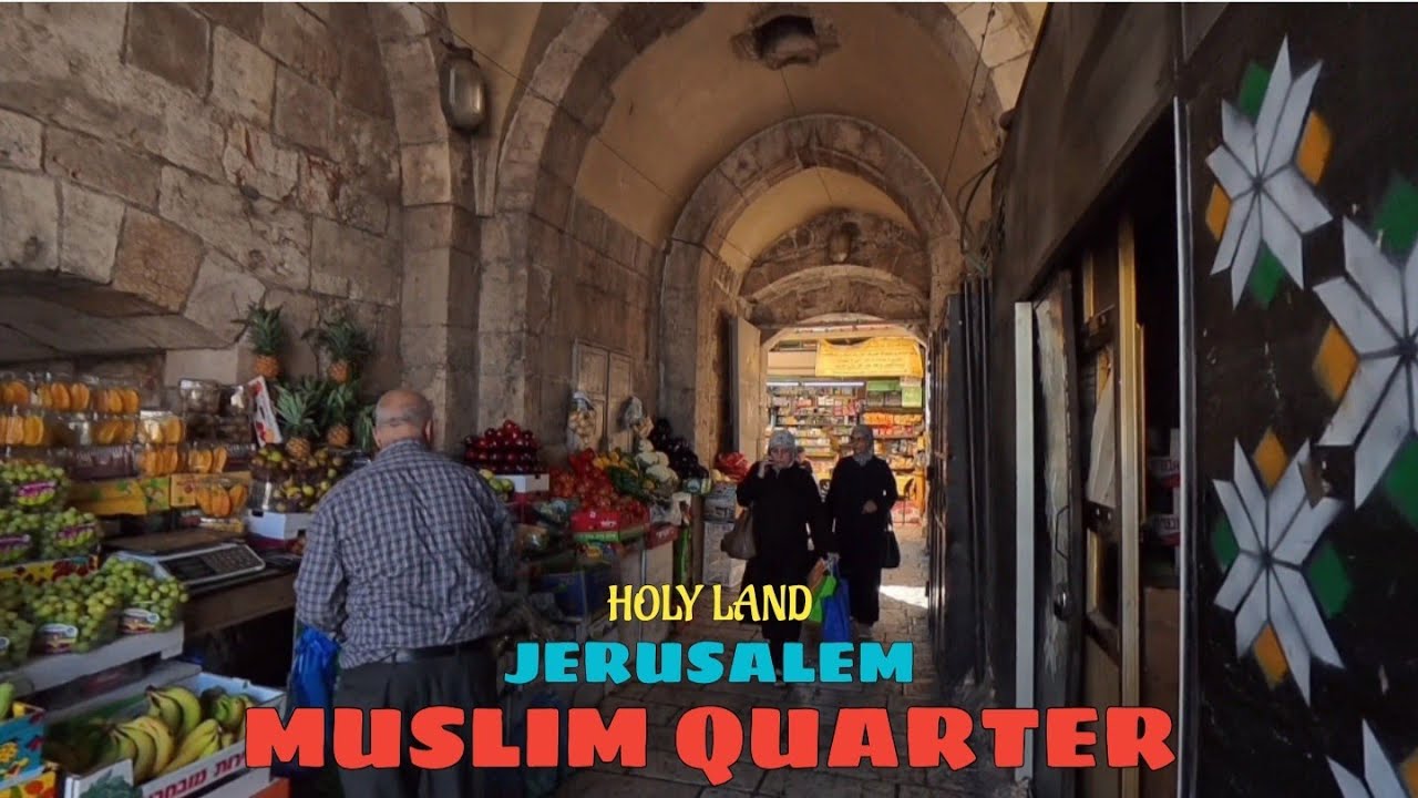 Walk inside the MUSLIM quarter in the Old City of Jerusalem. Pinoy in Israel. Holyland 2025