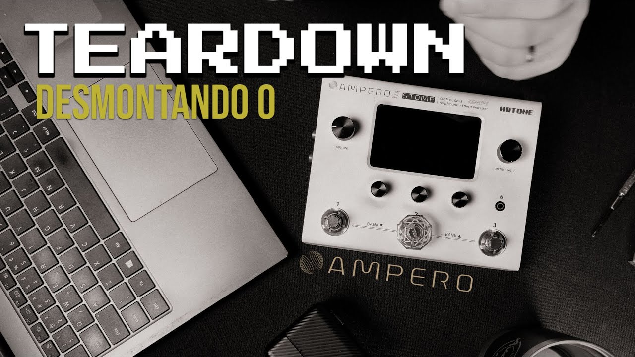 Hotone Ampero II por dentro! // VTR Effects Teardown #3