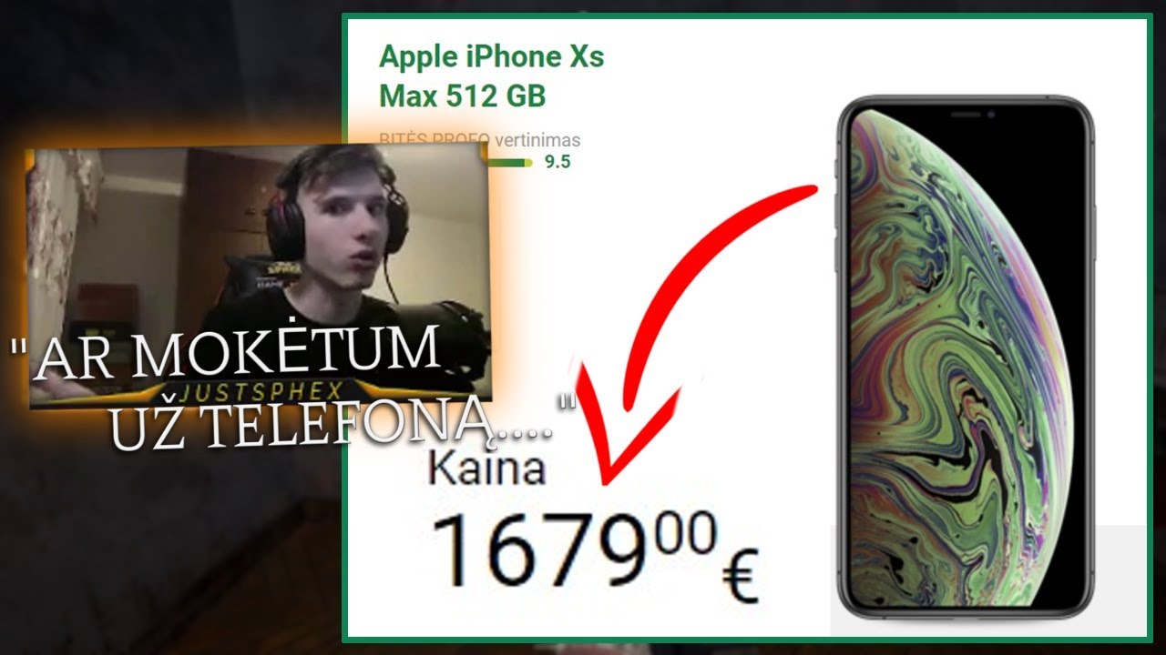DISKUSIJA APIE DIDELES TELEFONŲ KAINAS [Stream Momentai]