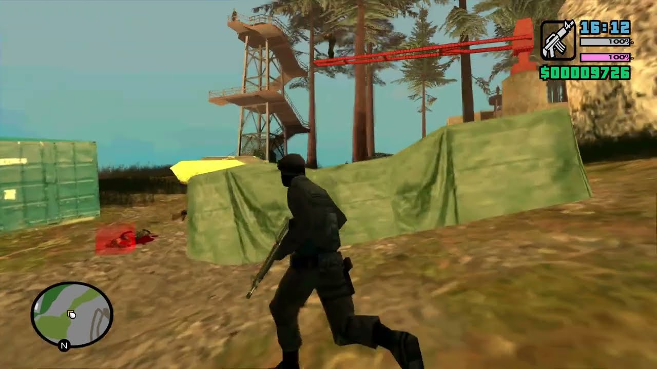 Gta San Andreas - Dyom Mission #48 - San Andreas Files: Operation BlackOut