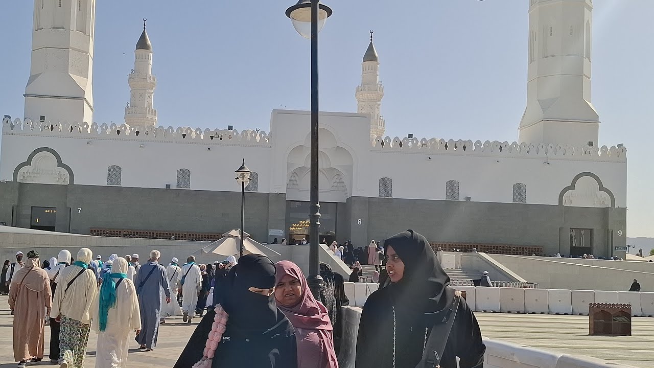 🔴Today live madina Sharif masjid Quba 🌙full jiyarat #Ramzan2026