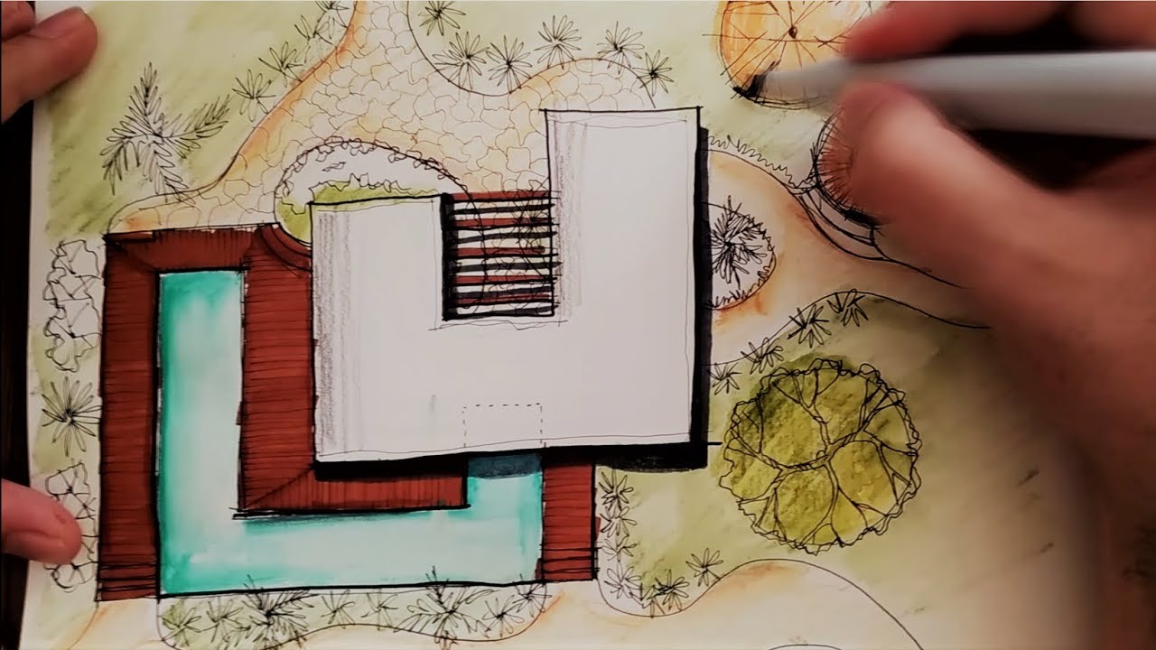 Paisagismo à Mão Livre em Time-Lapse - by Talles S. Mattos