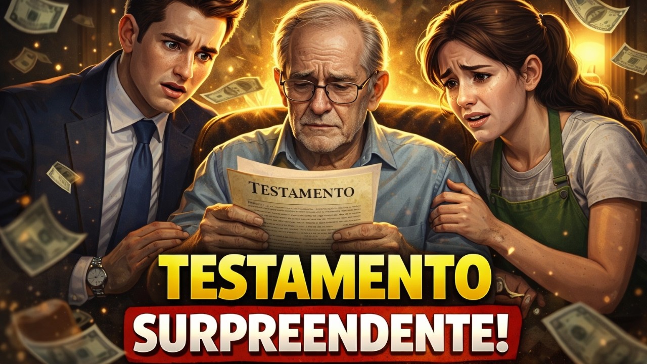 O PAI ANTES DE FALECER CHAMOU OS 2 FILHOS E LEU O TESTAMENTO