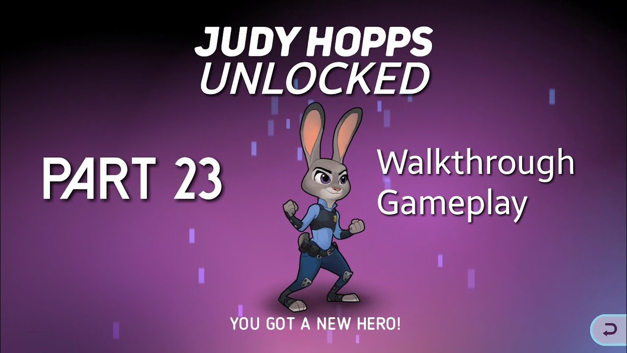 Disney Heroes Battle Mode JUDY HOPPS UNLOCKED PART 23 Walkthrough Gameplay - Android/iOS