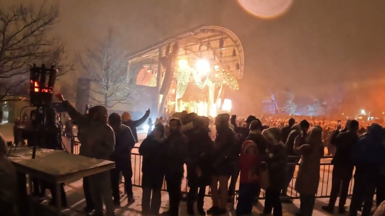 New Year's Eve 2024, Skansen, Stockholm