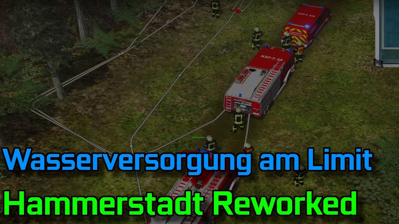 Wasserversorgung wird zum Problem🚒//Hammerstadt Reworked Mod//60fps