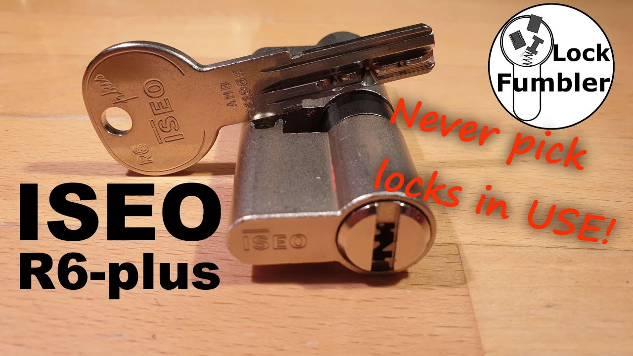 [36] ISEO R6 plus dimple lock picked and gutted
