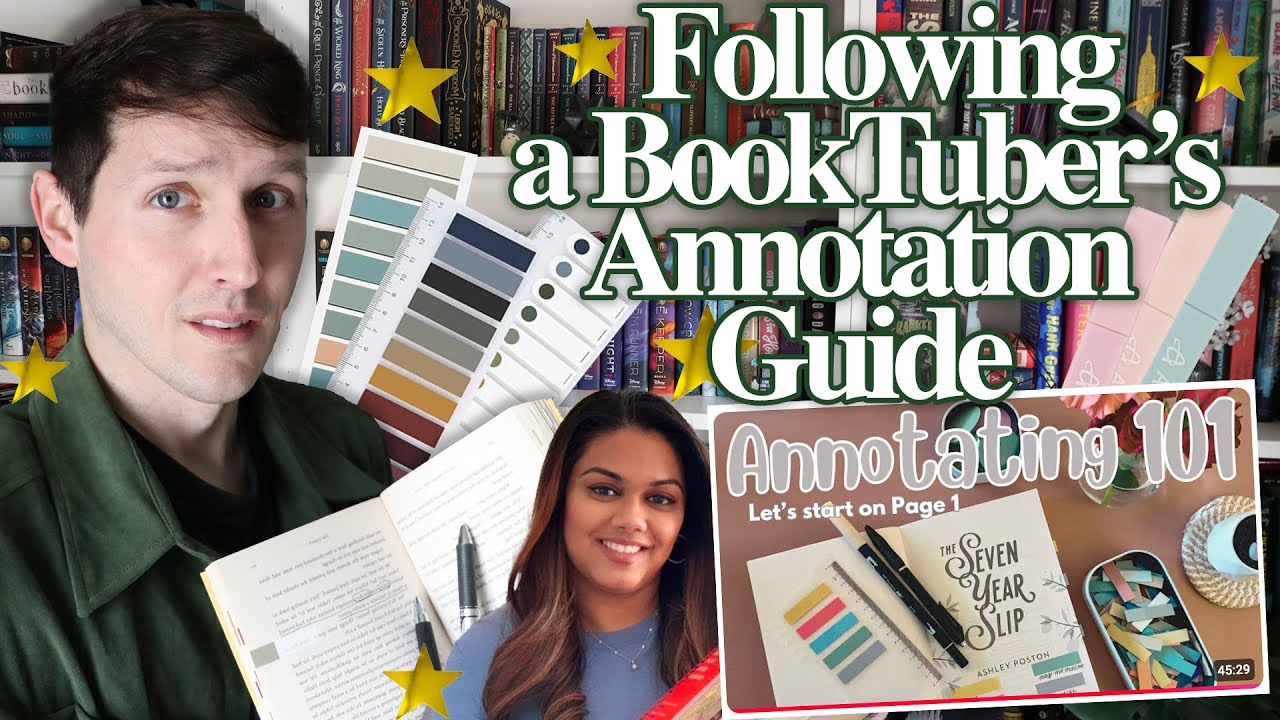 I FOLLOWED A BOOKTUBER'S ANNOTATION GUIDE ft. @Sweet Tea to High Tea